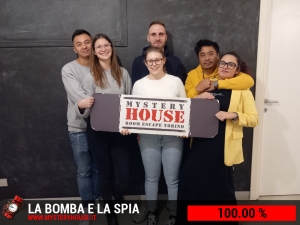 escape room mystery house torino La Bomba e la Spia