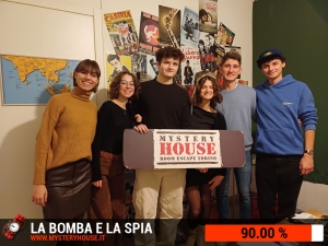 escape room mystery house torino La Bomba e la Spia