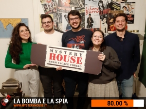 escape room mystery house torino La Bomba e la Spia