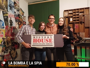 escape room mystery house torino La Bomba e la Spia