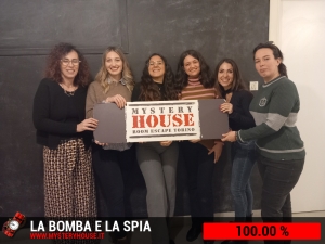 escape room mystery house torino La Bomba e la Spia