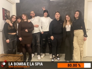 escape room mystery house torino La Bomba e la Spia