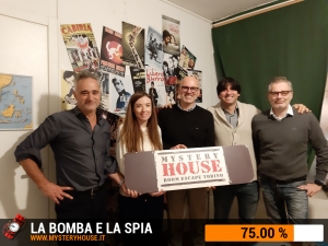 escape room mystery house torino La Bomba e la Spia