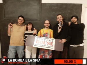 escape room mystery house torino La Bomba e la Spia