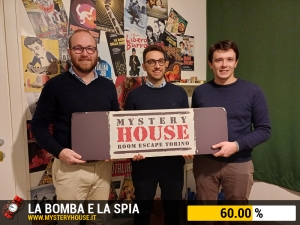 escape room mystery house torino La Bomba e la Spia