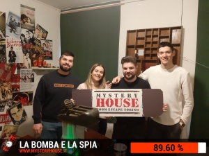 escape room mystery house torino La Bomba e la Spia