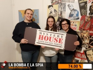 escape room mystery house torino La Bomba e la Spia