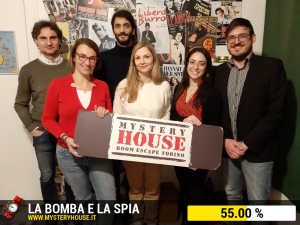 escape room mystery house torino La Bomba e la Spia