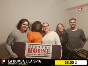 escape room mystery house torino La Bomba e la Spia