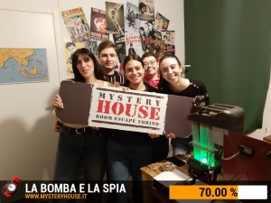 escape room mystery house torino La Bomba e la Spia