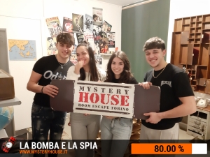 escape room mystery house torino La Bomba e la Spia