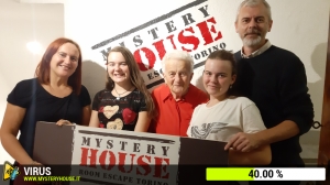 escape room mystery house torino Virus 404