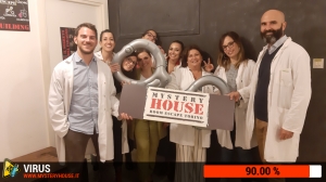 escape room mystery house torino Virus 404