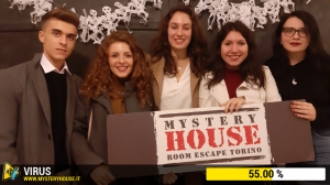 escape room mystery house torino Virus 404