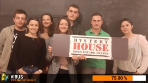 escape room mystery house torino Virus 404