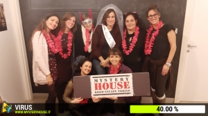 escape room mystery house torino Virus 404