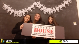 escape room mystery house torino Virus 404