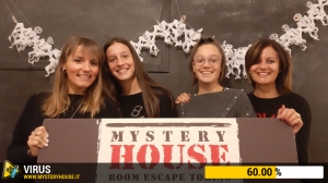 escape room mystery house torino Virus 404