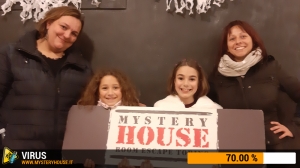 escape room mystery house torino Virus 404