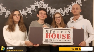 escape room mystery house torino Virus 404