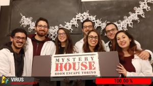 escape room mystery house torino Virus 404