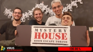 escape room mystery house torino Virus 404