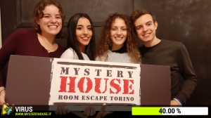 escape room mystery house torino Virus 404