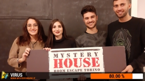 escape room mystery house torino Virus 404