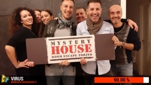 escape room mystery house torino Virus 404