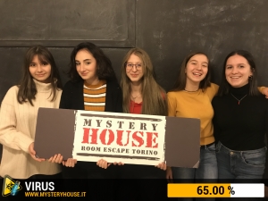 escape room mystery house torino Virus 404