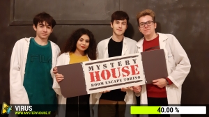 escape room mystery house torino Virus 404