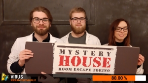 escape room mystery house torino Virus 404