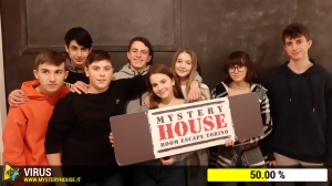 escape room mystery house torino Virus 404