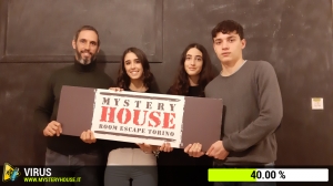 escape room mystery house torino Virus 404