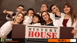 escape room mystery house torino Virus 404