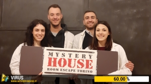 escape room mystery house torino Virus 404