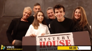 escape room mystery house torino Virus 404