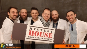 escape room mystery house torino Virus 404