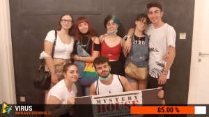 escape room mystery house torino Virus 404