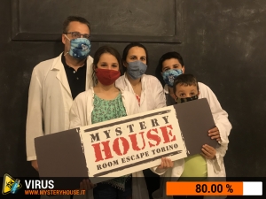 escape room mystery house torino Virus 404