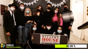 escape room mystery house torino Virus 404