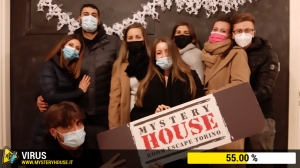 escape room mystery house torino Virus 404