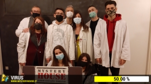 escape room mystery house torino Virus 404