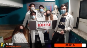 escape room mystery house torino Virus 404