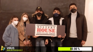 escape room mystery house torino Virus 404