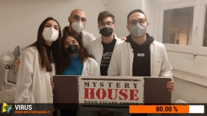 escape room mystery house torino Virus 404