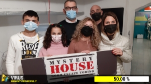 escape room mystery house torino Virus 404