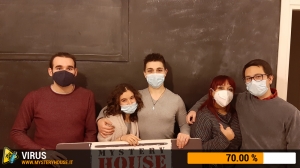 escape room mystery house torino Virus 404