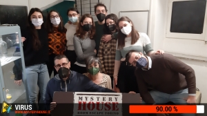 escape room mystery house torino Virus 404