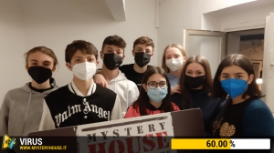 escape room mystery house torino Virus 404